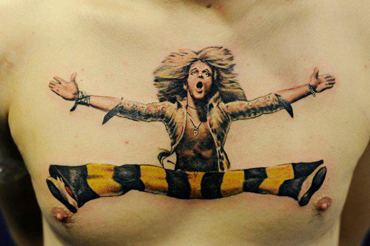 David Lee Roth by Sean Peters: TattooNOW